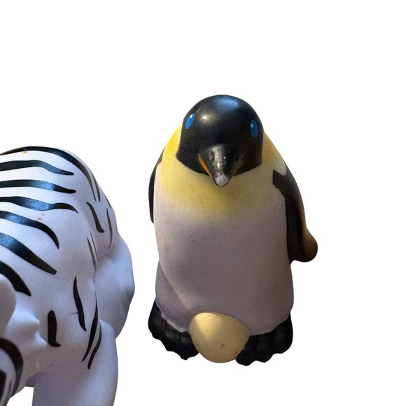 Fisher Price Set Of 6 Assorted Safari & Arctic Zoo Animal Figurines - Picture 6 of 8